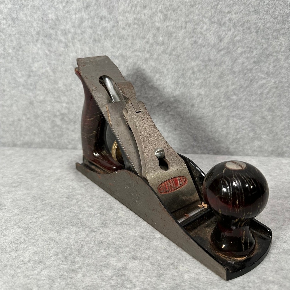 VTG Dunlap Smooth Wood Plane. 619.3726. 1 3/4" Blade. 9‎ 3/4" Long